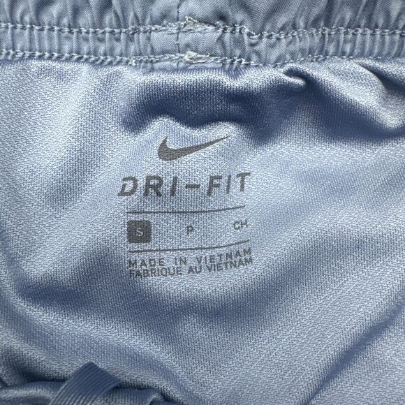 Nike Women’s Dri -Fit BLUE Tempo Running Shorts Elastic Waist Drawstring Sz S - Picture 5 of 10
